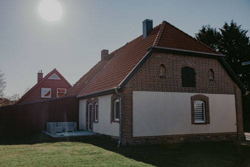 Details im Außenbereich der Villa Gänseblümchen